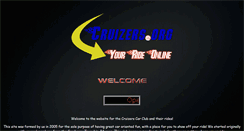 Desktop Screenshot of cruizers.org